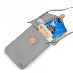 Funda Universal Bag Basic Hasta 6.7 pulg COOL Gris Claro H