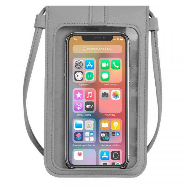 Funda Universal Bag Basic Hasta 6.7 pulg COOL Gris Claro M 3