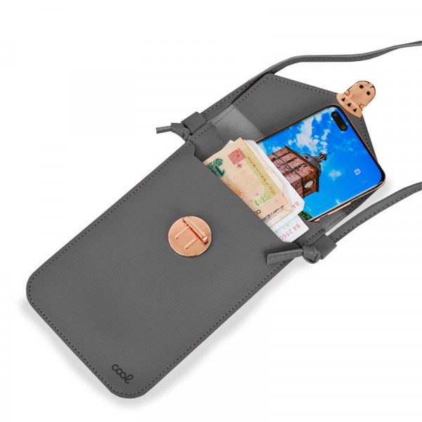 Funda Universal Bag Basic Hasta 6.7 pulg COOL Gris Oscuro M 5