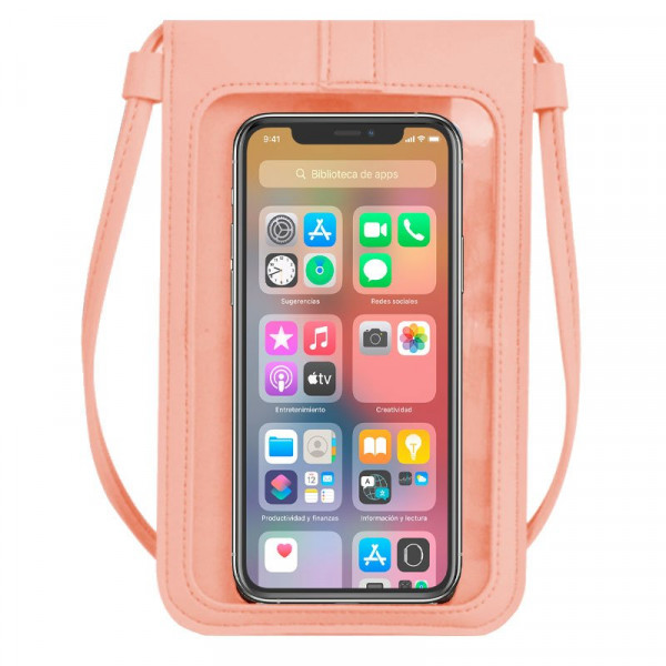 Funda Universal Bag Basic Hasta 6.7 pulg COOL Rosa M 2