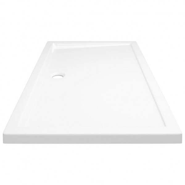 Base de chuveiro retangular 70x120 cm ABS branco M 4