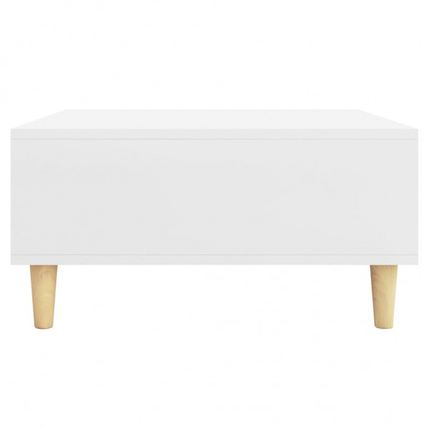 Mesa de centro 60x60x30 cm contraplacado branco M 5