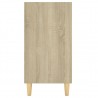 Aparador de madera contrachapada roble Sonoma 103.5x35x70 cm 5