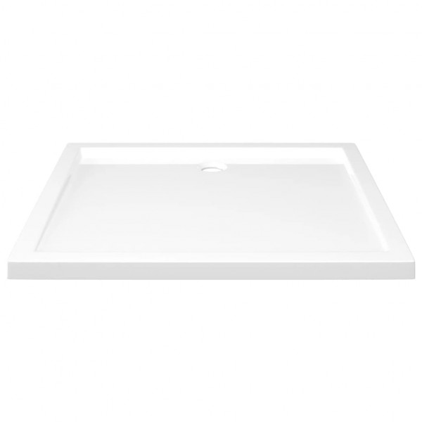 Base de chuveiro retangular 80x90 cm ABS branco M 3