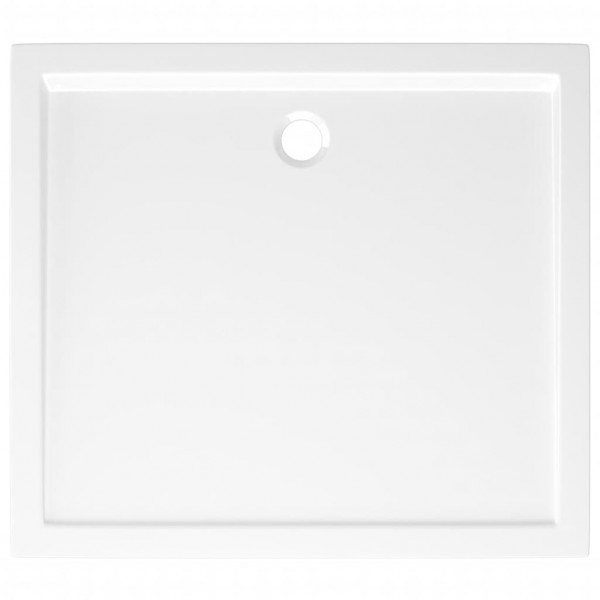 Base de chuveiro retangular 80x90 cm ABS branco M 5