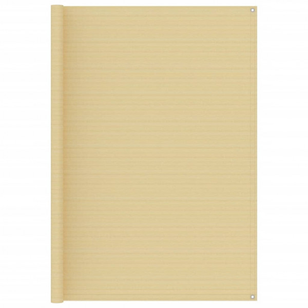 Alfombra para tienda de campaña beige 200x400 cm D