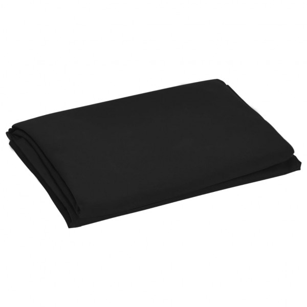 Tecido de substituição p/ guarda-sol cantilever 300 cm preto M 3