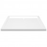 Plato de ducha rectangular ABS 70x90 cm 3