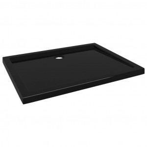 Base de chuveiro retangular 70x90 cm ABS preto H