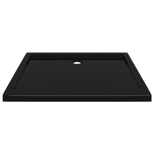 Plato de ducha rectangular negro ABS 70x90 cm M 3