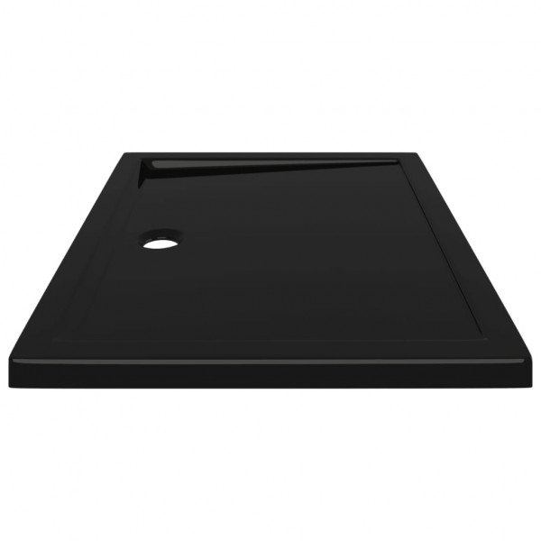 Plato de ducha rectangular negro ABS 70x90 cm M 4