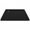 Plato de ducha cuadrado de ABS negro 90x90 cm 4