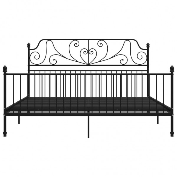 Estructura de cama de metal 200x200 cm M 3