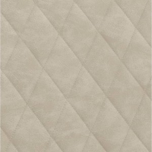 Poltrona em couro artificial cinzento-claro H