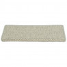 Tapetes escada adesivos aspeto sisal 15 pcs 65x21x4 cm verde 5