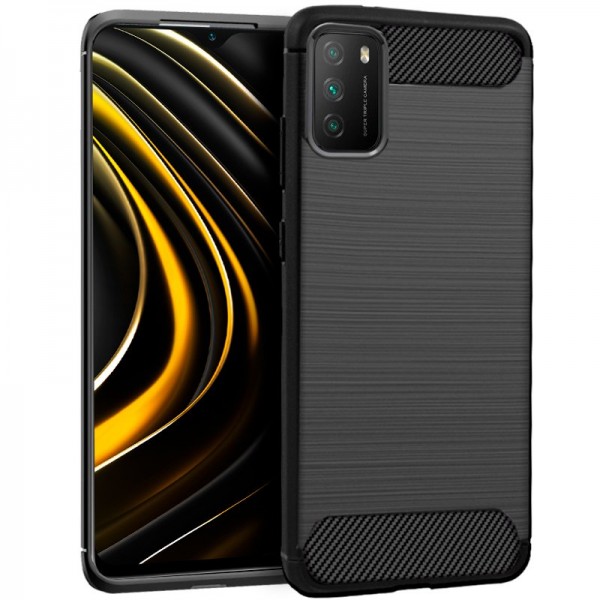 Carcasa COOL para Xiaomi Pocophone M3 / Redmi 9T Carbón Negro D