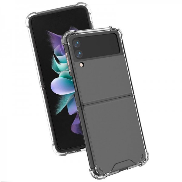 Carcasa COOL para Samsung F711 Galaxy Z Flip 3 AntiShock Transparente D