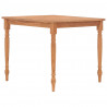 Mesa Batavia de madera maciza de teca 85x85x75 cm 3