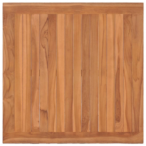 Mesa Batavia de madera maciza de teca 85x85x75 cm M 4