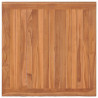 Mesa Batavia de madera maciza de teca 85x85x75 cm 4