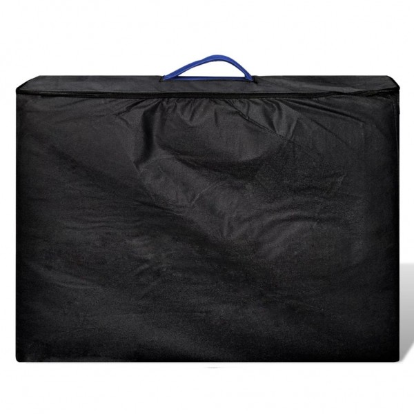 Marquesa Dobrável. cor Azul. 3 Zonas e Estrutura de Madeira M 2