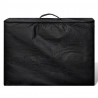 Mesa de massagens dobrável 4 zonas + estrutura de madeira preto 3
