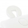Camilla de masaje plegable 2 zonas 10 cm grosor blanca 3