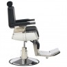 Cadeira de barbeiro 68x69x116 cm couro artificial preto 2