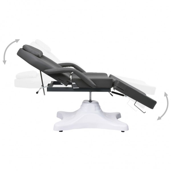 Mesa de massagens 180x62x(86.5-118) cm cinzento M 3
