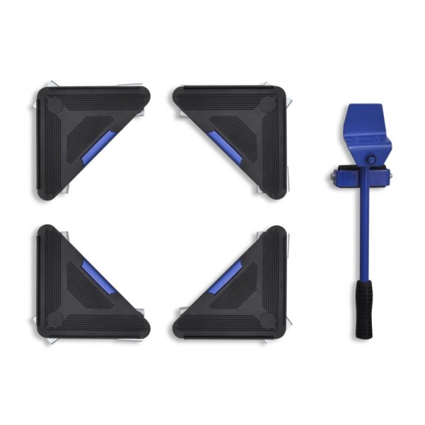 Conjunto de rodas e elevador para transporte de mobilias M 2