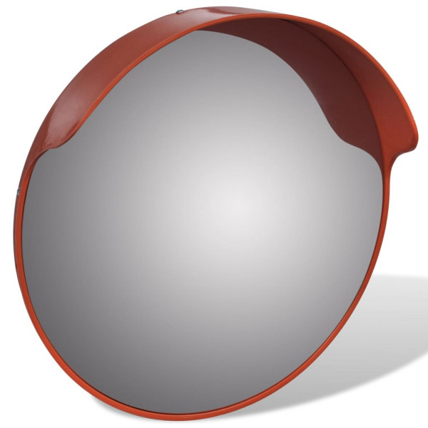 Convex Espelho de trânsito para exterior 45 cm policarbonato laranja M 5