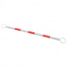 Barras retráctiles de cono de tráfico 2 uds plástico 116-197 cm 2