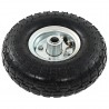 Rodas p/ carrinho de carga manual 2 pcs borracha 4.10/3.50-4 4