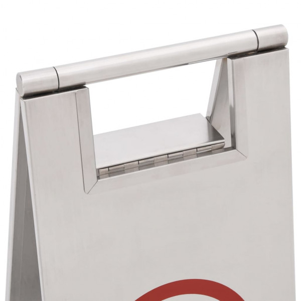 Señal de parking plegable acero inoxidable M 4