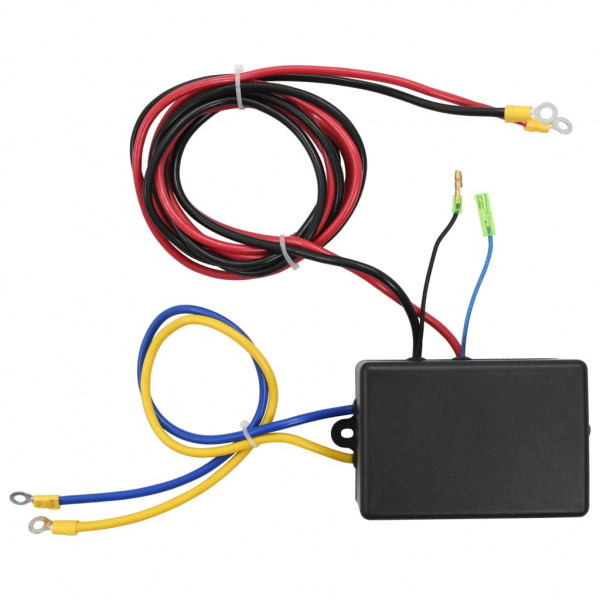 Cabrestante eléctrico placa montaje guía de rodillo 12V 1360KG M 5