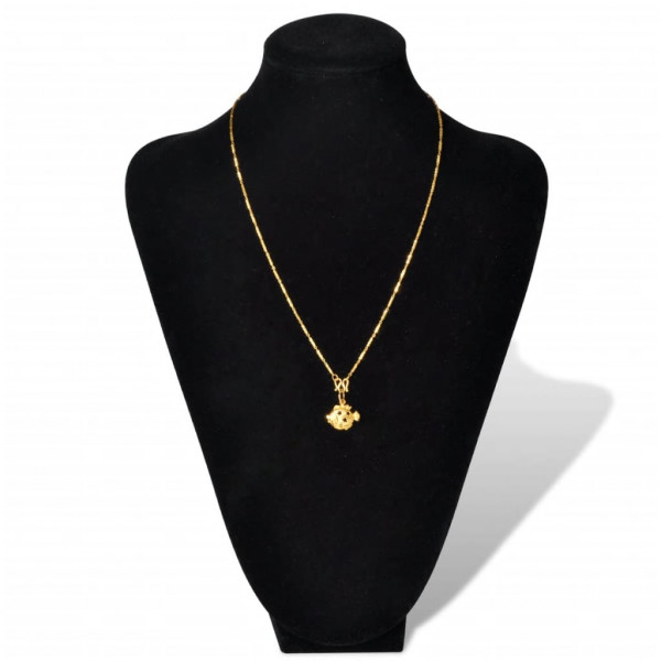 Expositor De Joyas En Forma De Busto Negro - 2Piezas - 23X11.5X30cm M 3