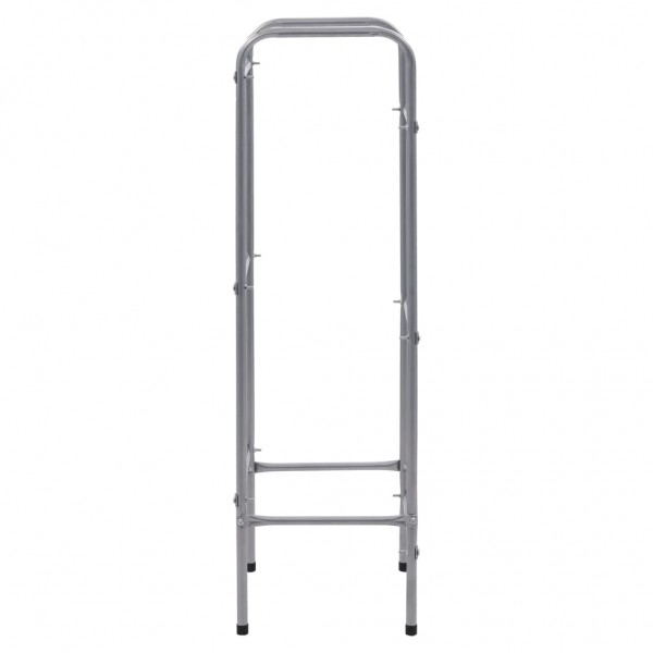 Estante de almacenamiento para 3 cajas acero plata 50x33x116 cm M 4