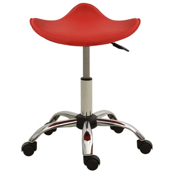 Banco de salão/spa couro artificial vermelho M 2