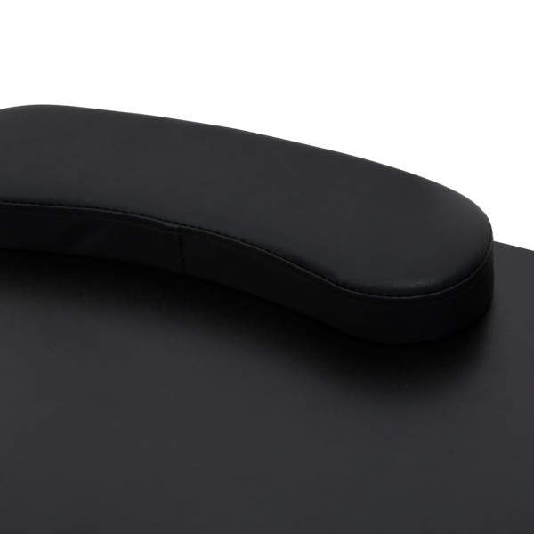 Mesa de manicura plegable con ruedas negra M 4