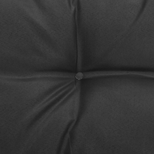 Apoio de pés p/ jardim c/ almofadões 2 pcs pinho maciço M 2