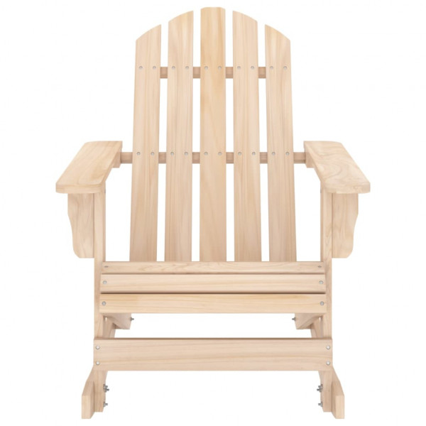 Cadeira Adirondack de baloiçar para jardim abeto maciço M 2