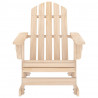 Cadeira Adirondack de baloiçar para jardim abeto maciço 2