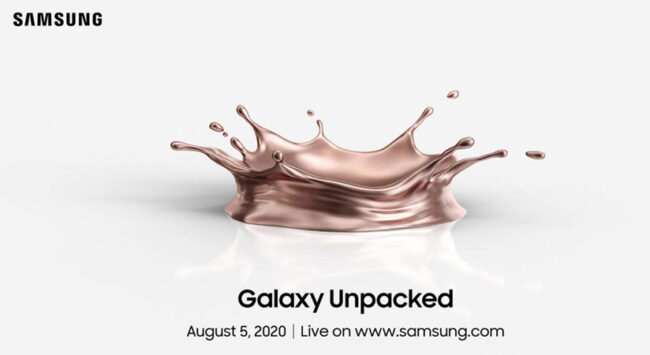 galaxy unpacked 2020