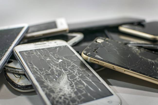 móviles rotos