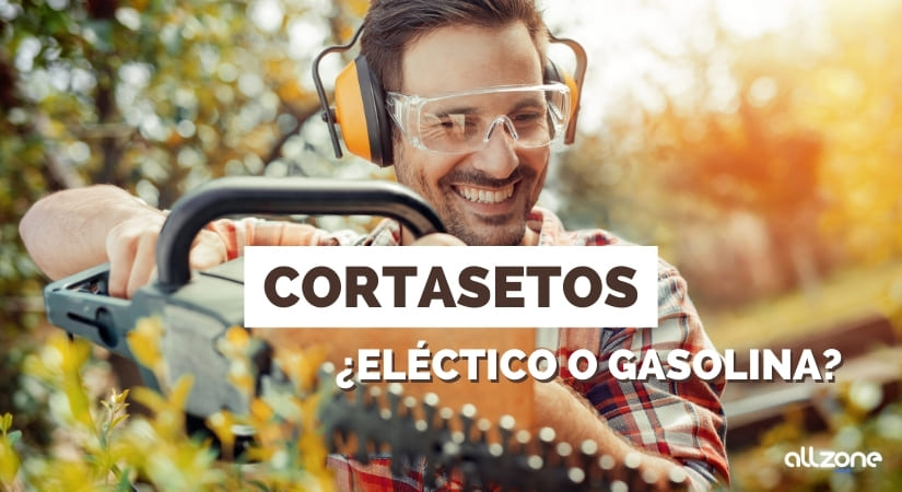 Cortasetos eléctrico o de gasolina