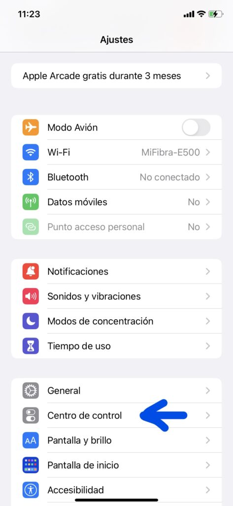 cómo grabar pantalla iphone