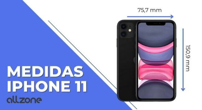 Medidas iPhone 11 Medidas iPhone 11