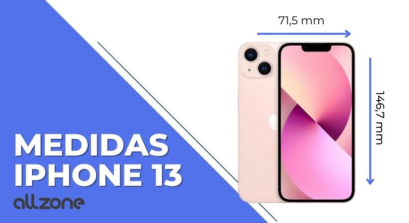 Medidas iPhone 13￼