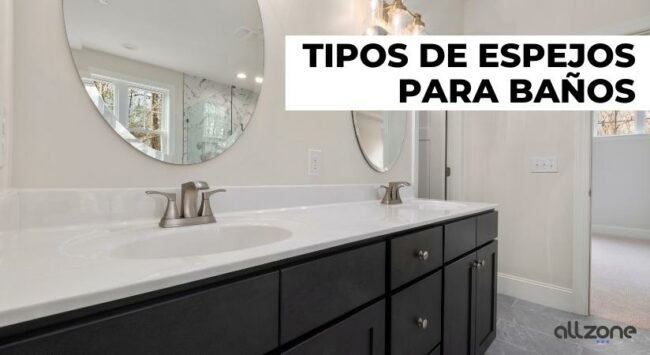 tendencias en espejos para baños