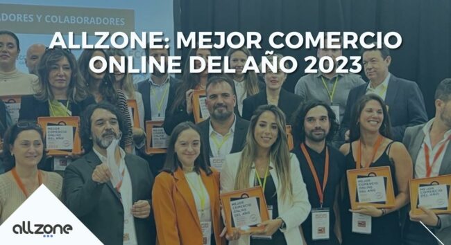 Allzone es galardonada con el premio a Mejor Comercio Online del Año 2023